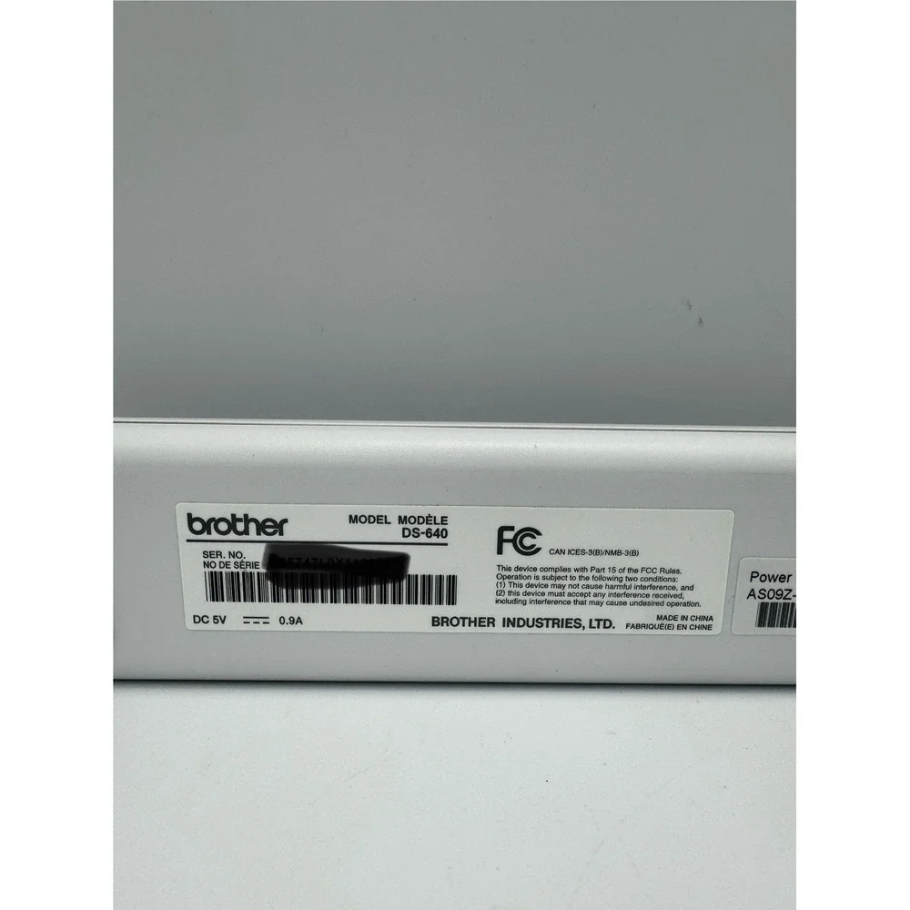 Brother DS-640 Compact Mobile Portable Document Scanner 16ppm USB Mac PC Q